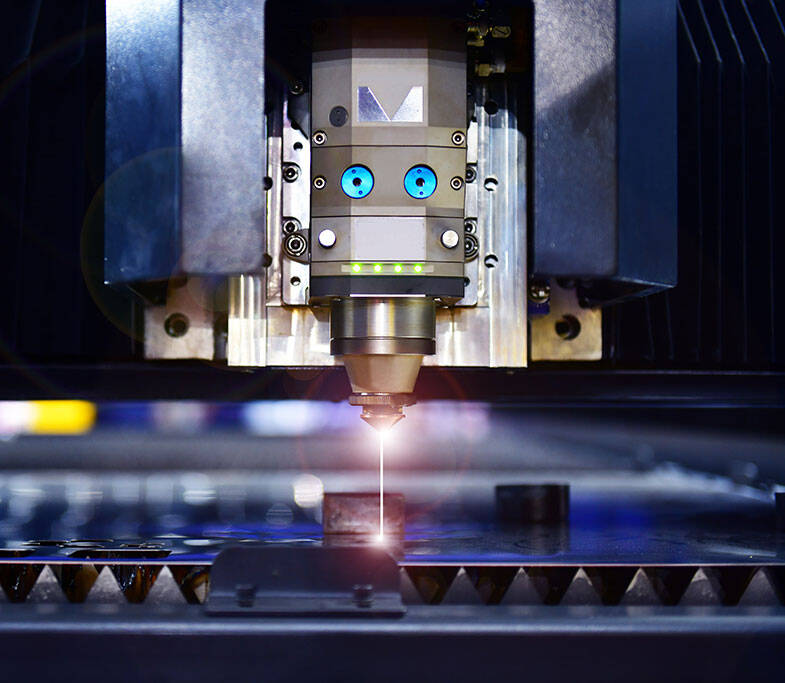 Découpage laser en industrie aeronautique