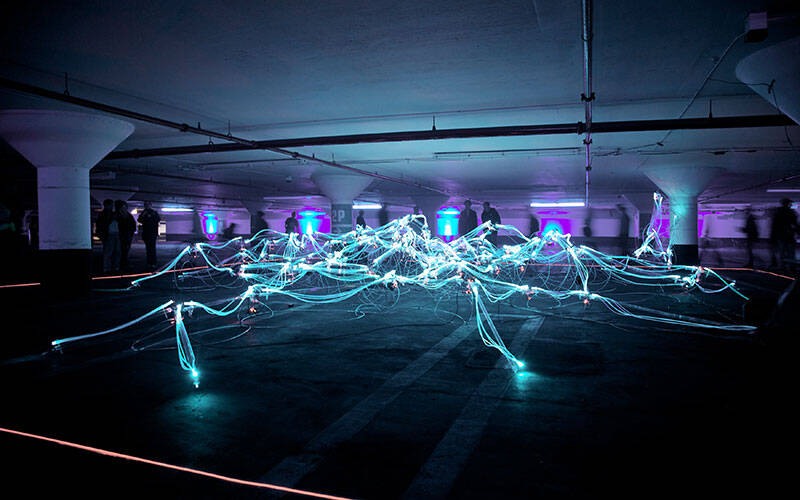 Reproduction d'un réseau de neurones grandeur nature