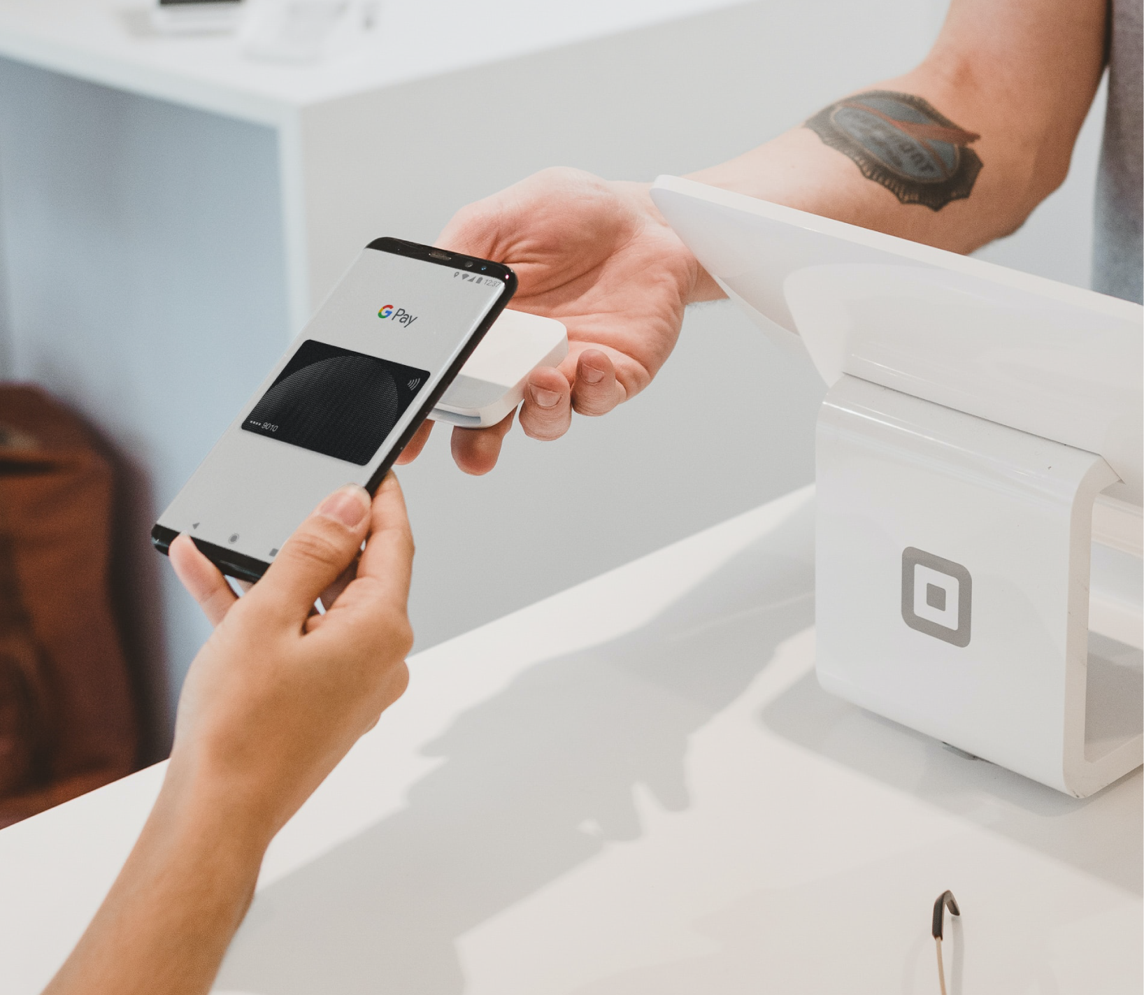 Focus sur un paiement sans contact